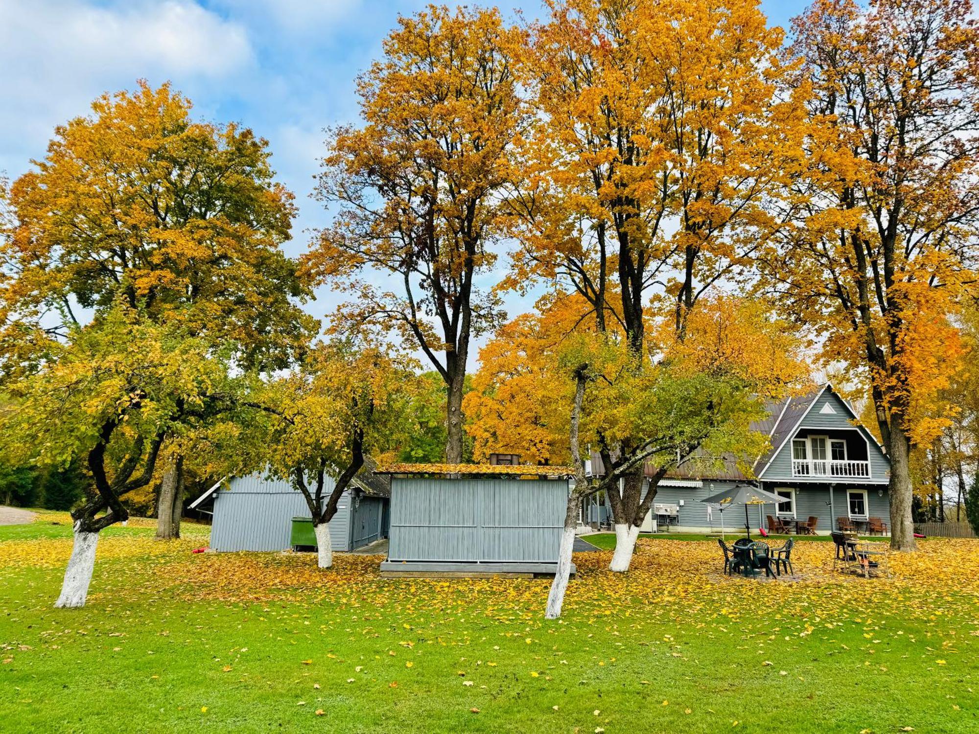 Maple House - Sodyba Tarp Klevu Utena Kültér fotó