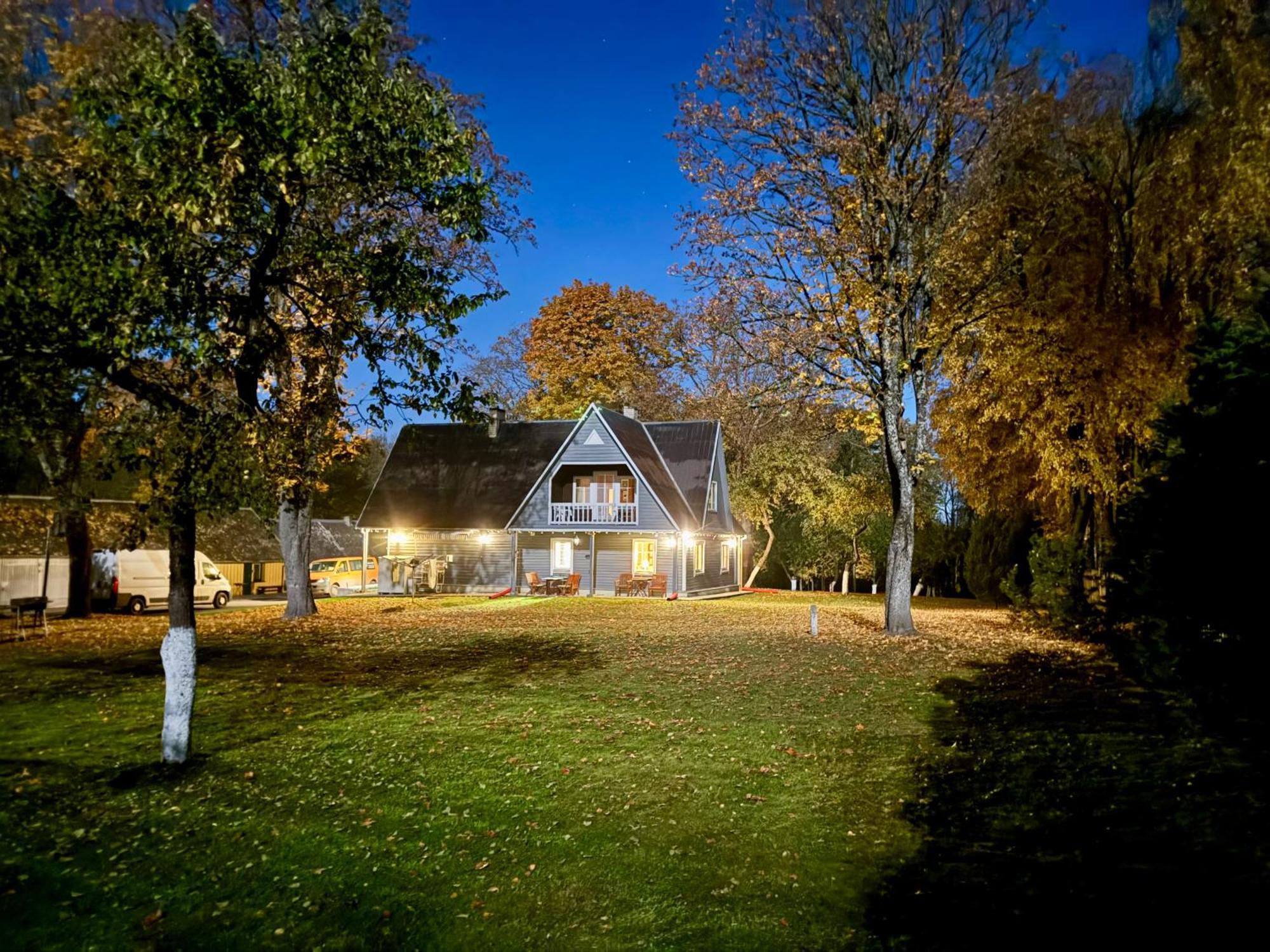 Maple House - Sodyba Tarp Klevu Utena Kültér fotó