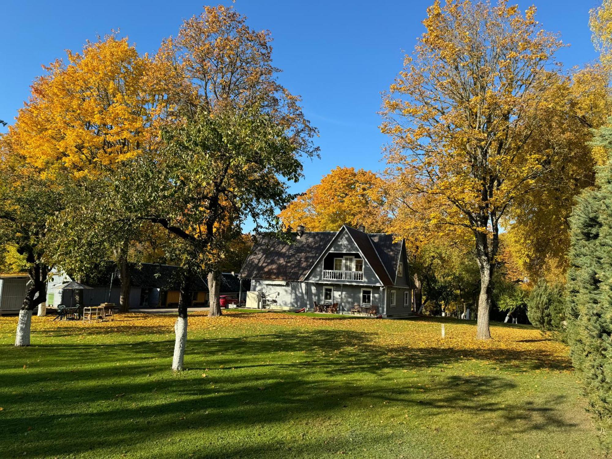 Maple House - Sodyba Tarp Klevu Utena Kültér fotó